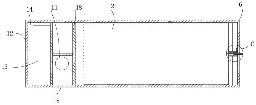 Nutrient solution feeding auxiliary device with protection function for clinical nutrition department