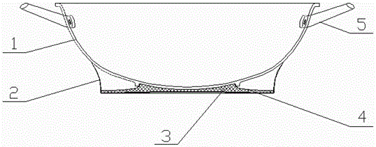 Oil-smoke-free energy-gathering frying pan and steam circulation pot cover used in conjunction with it