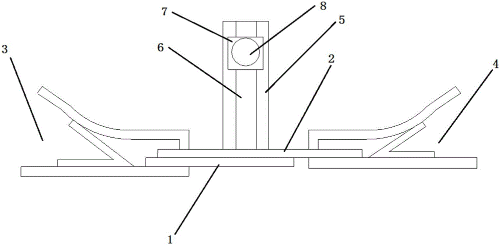 Wheat straw piece ironing device and method