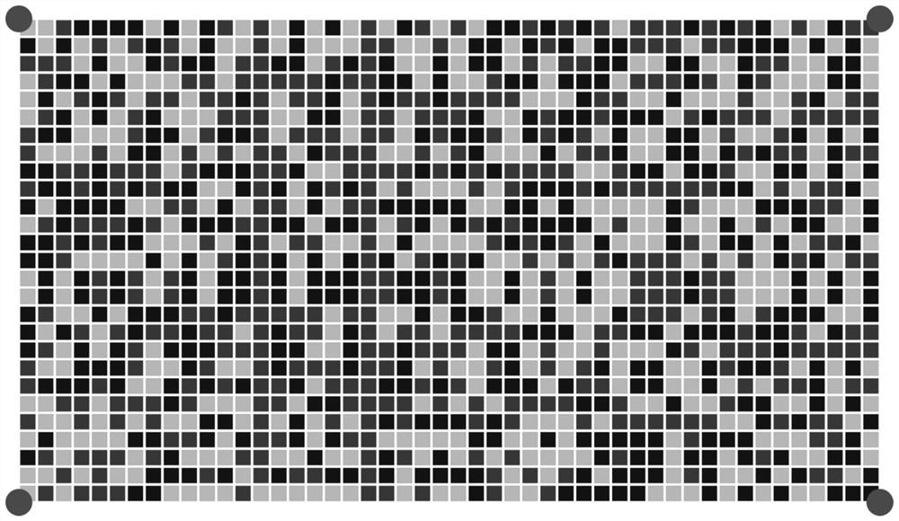 Texture image coding and decoding automatic matching three-dimensional reconstruction method