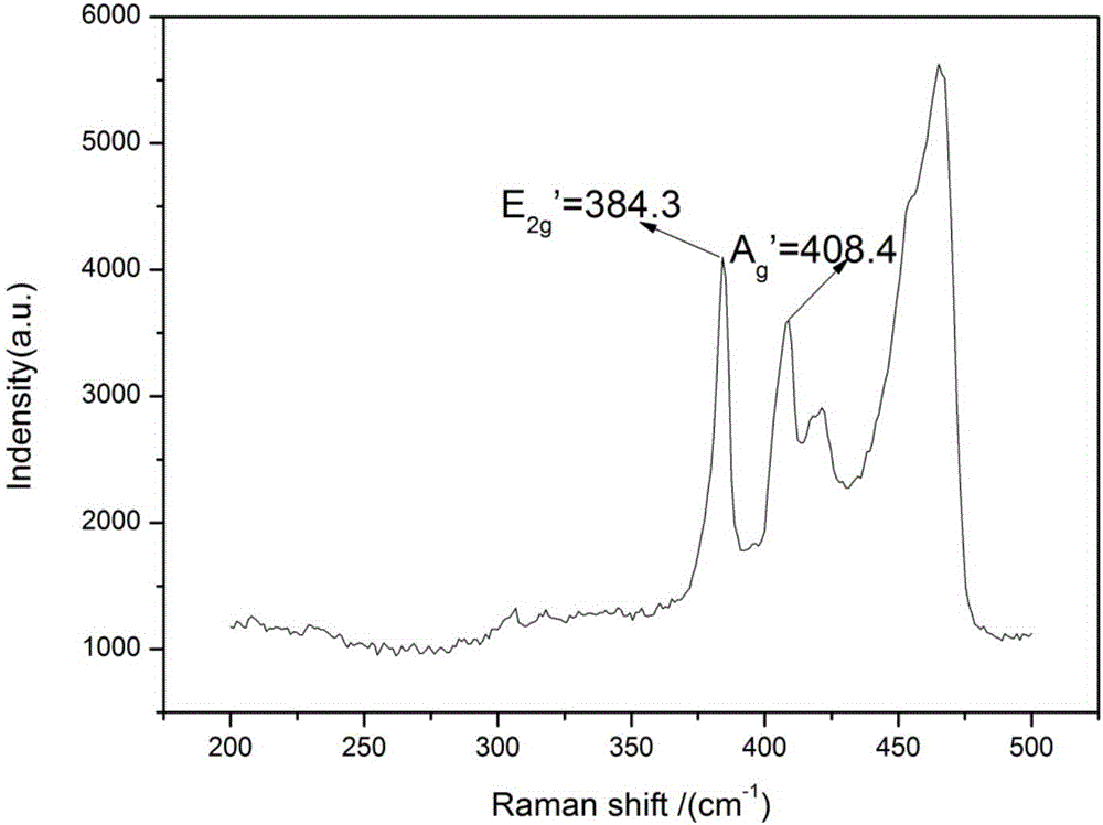 Method for preparing graphene-like molybdenum disulfide-ferroferric oxide composite material through reduction for proteic substances