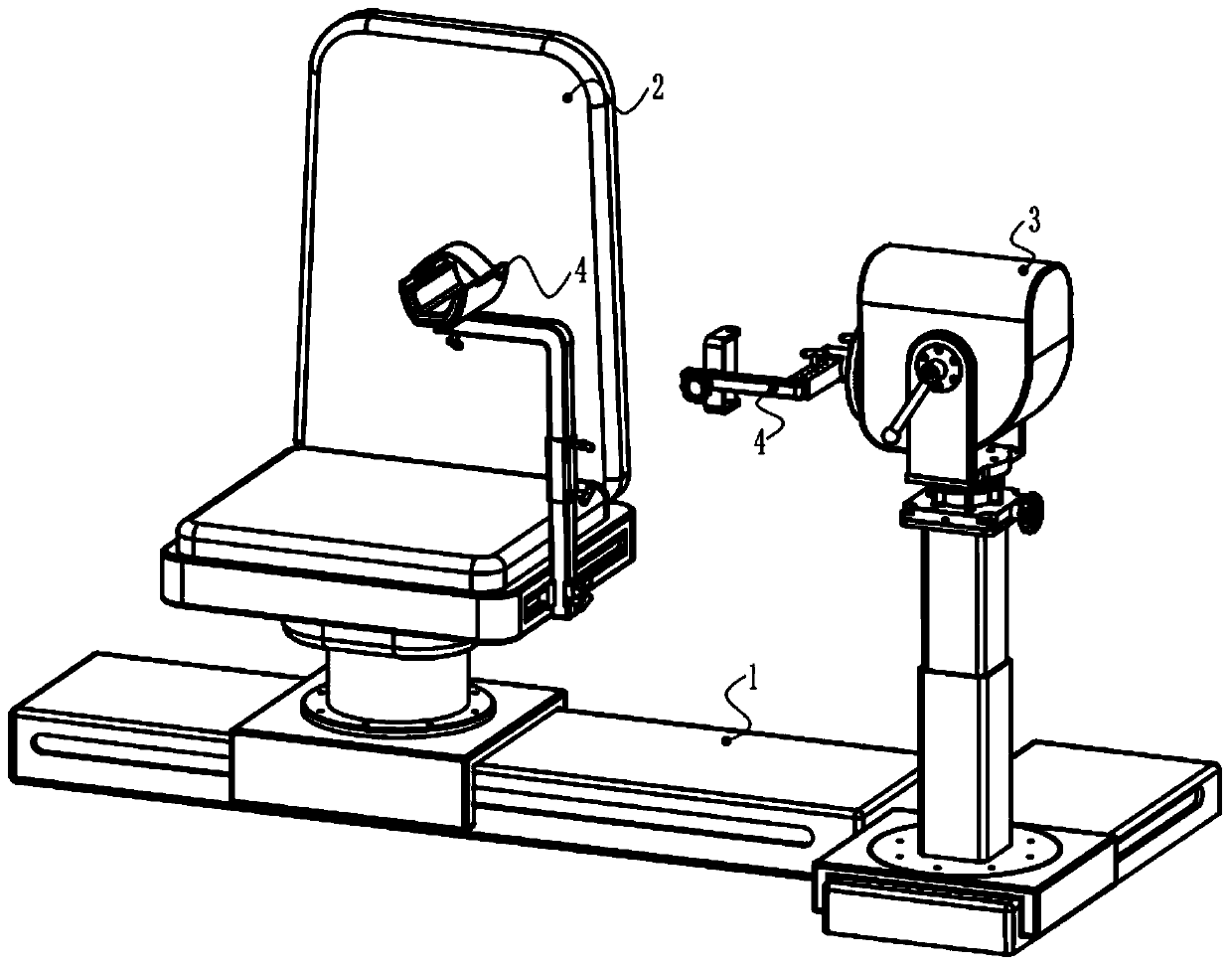 Wrist joint muscle training device for semi-disabled elderly