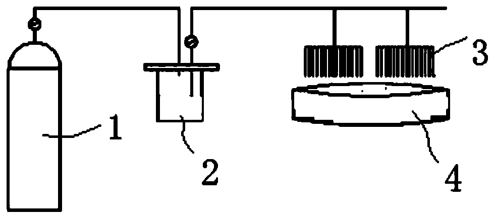 Method for continuously producing graphene aerogel microspheres