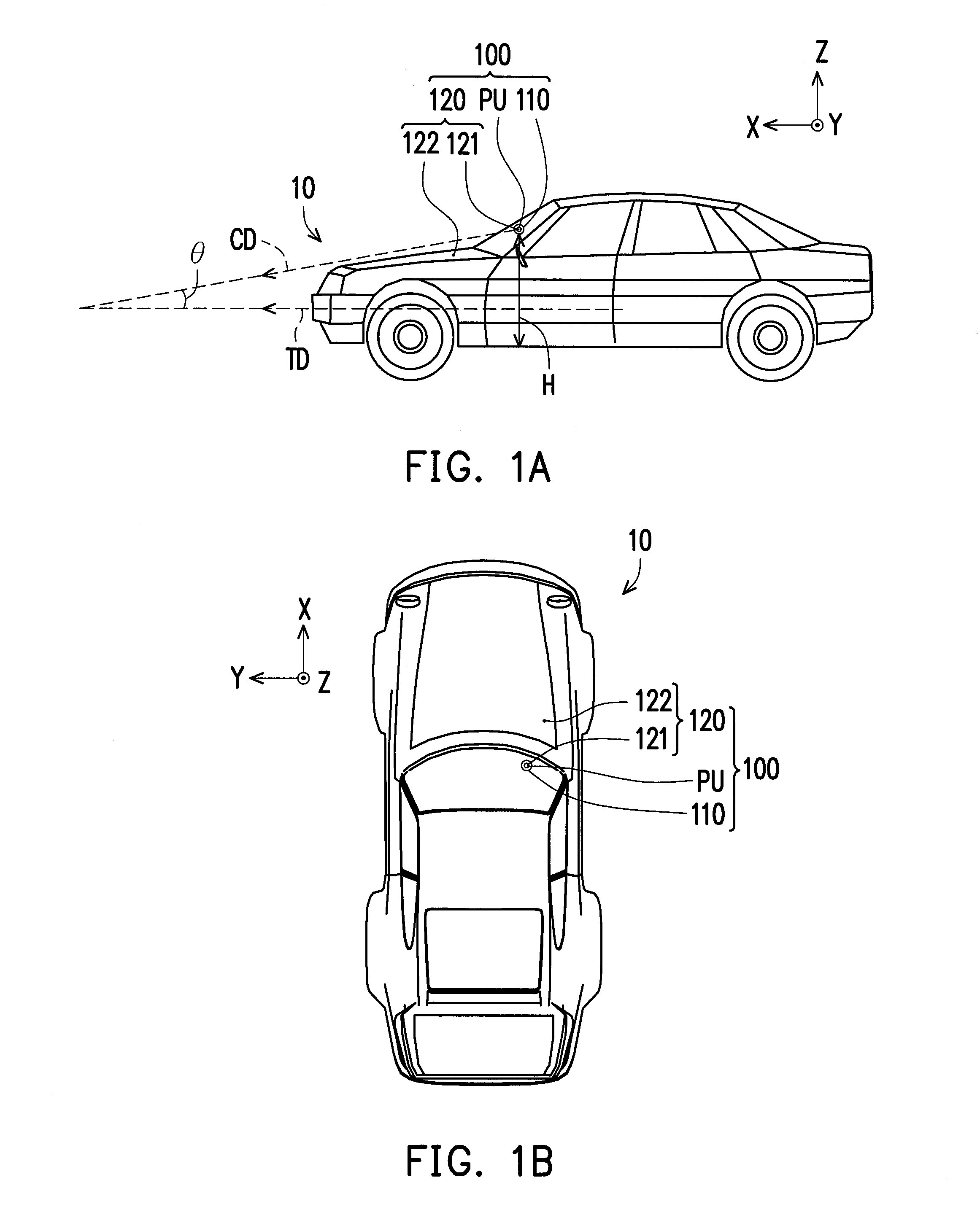 Camera image calibrating system and method of calibrating camera image