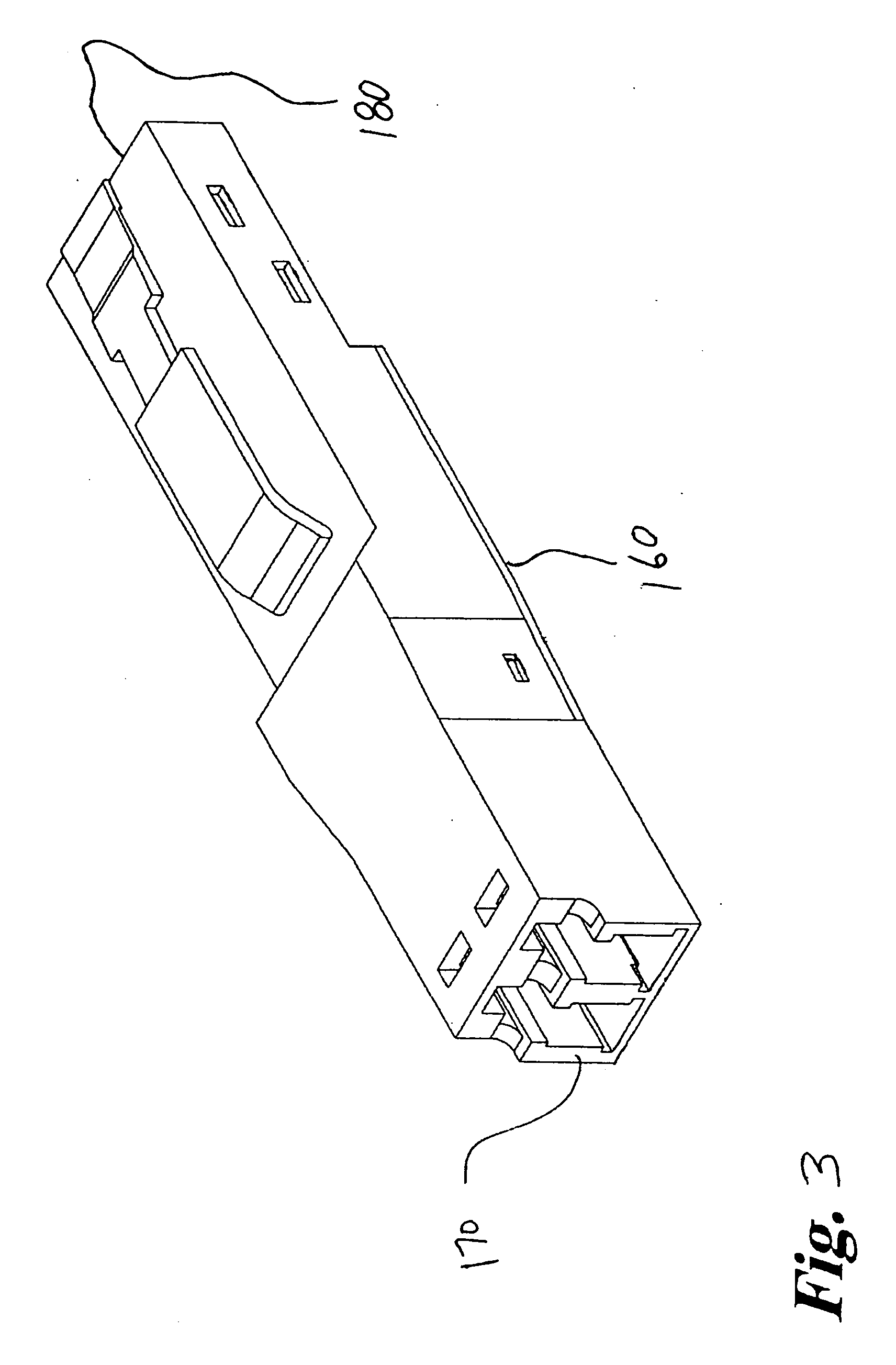 Radio frequency identification of a connector by a patch panel or other similar structure