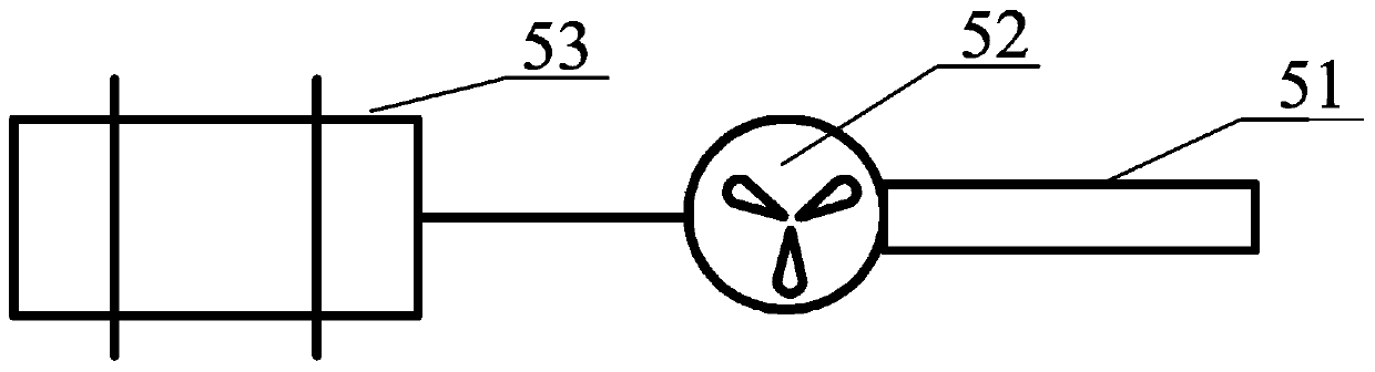 Mine dust discharge and collection device and method