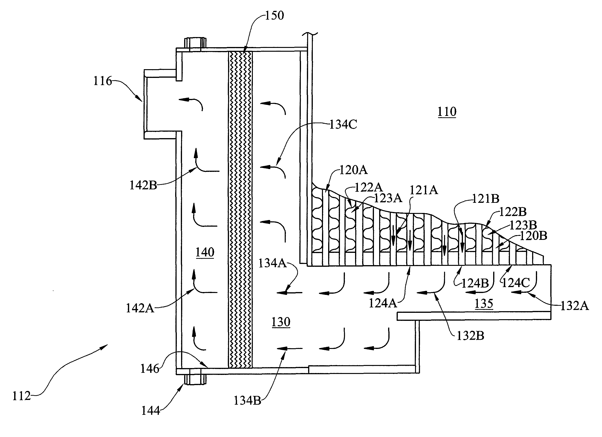 Water separator and system