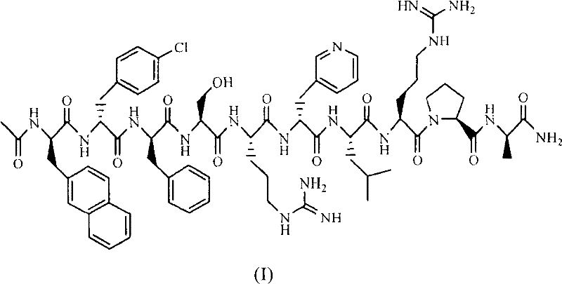 Injection sustained-release preparation of LHRH (luteinizing hormone releasing hormone) antagonist substance and preparation thereof
