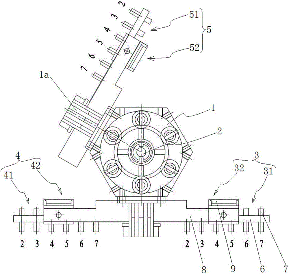 Strip-type tapping switch for triangular three-dimensional wound iron core transformer