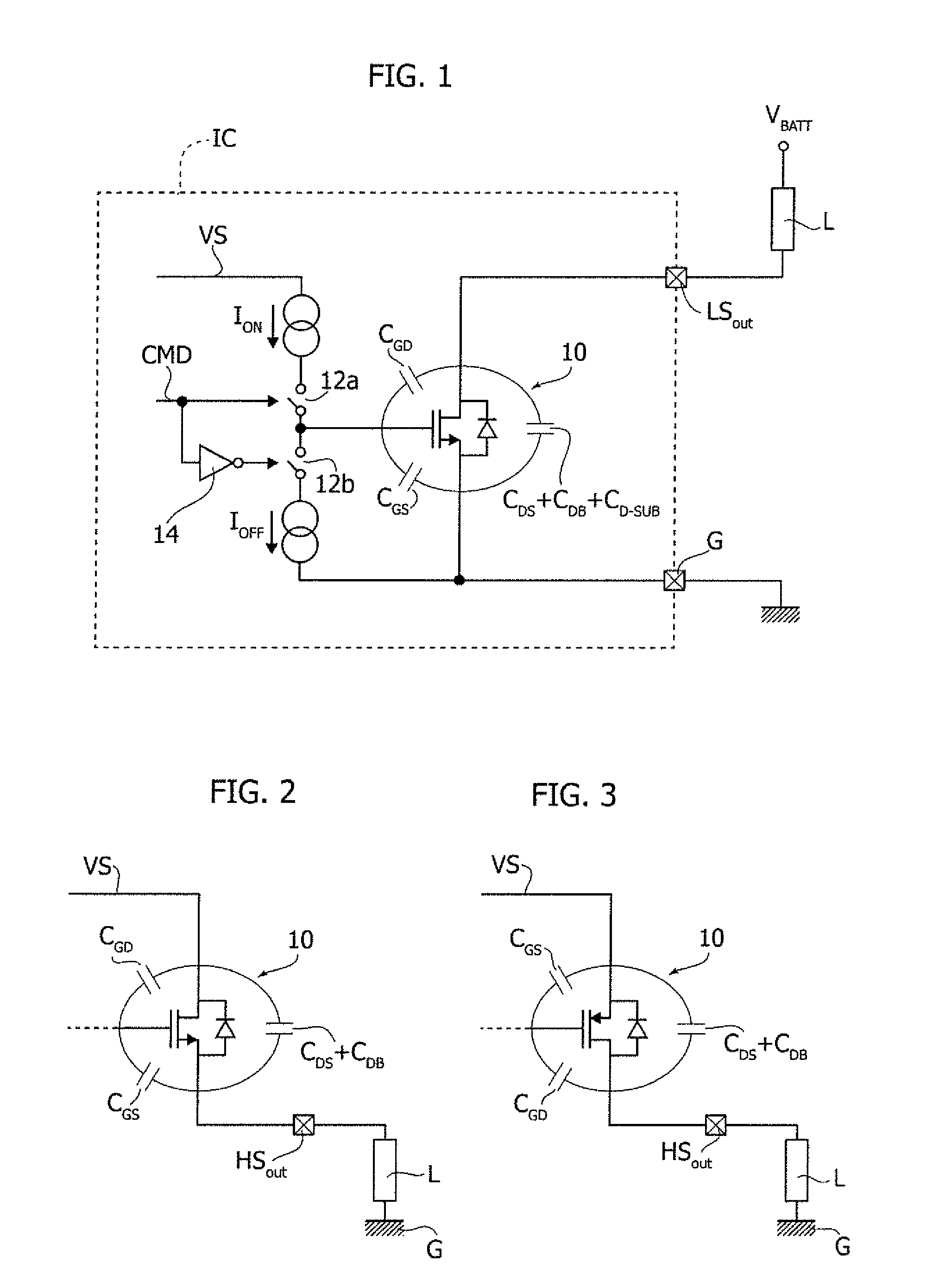 Driver device for transistors, and corresponding integrated circuit