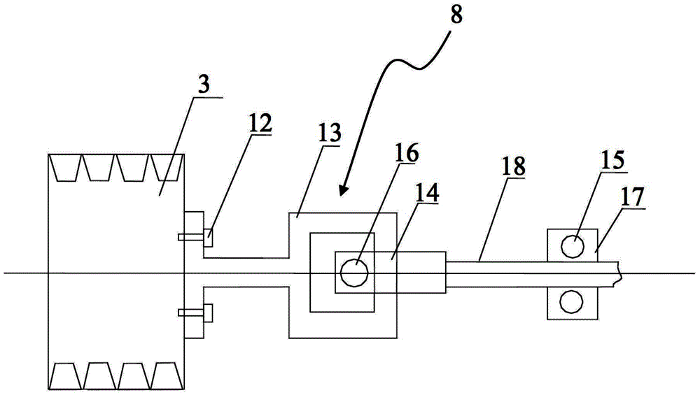 Vibrating screen operation detection device