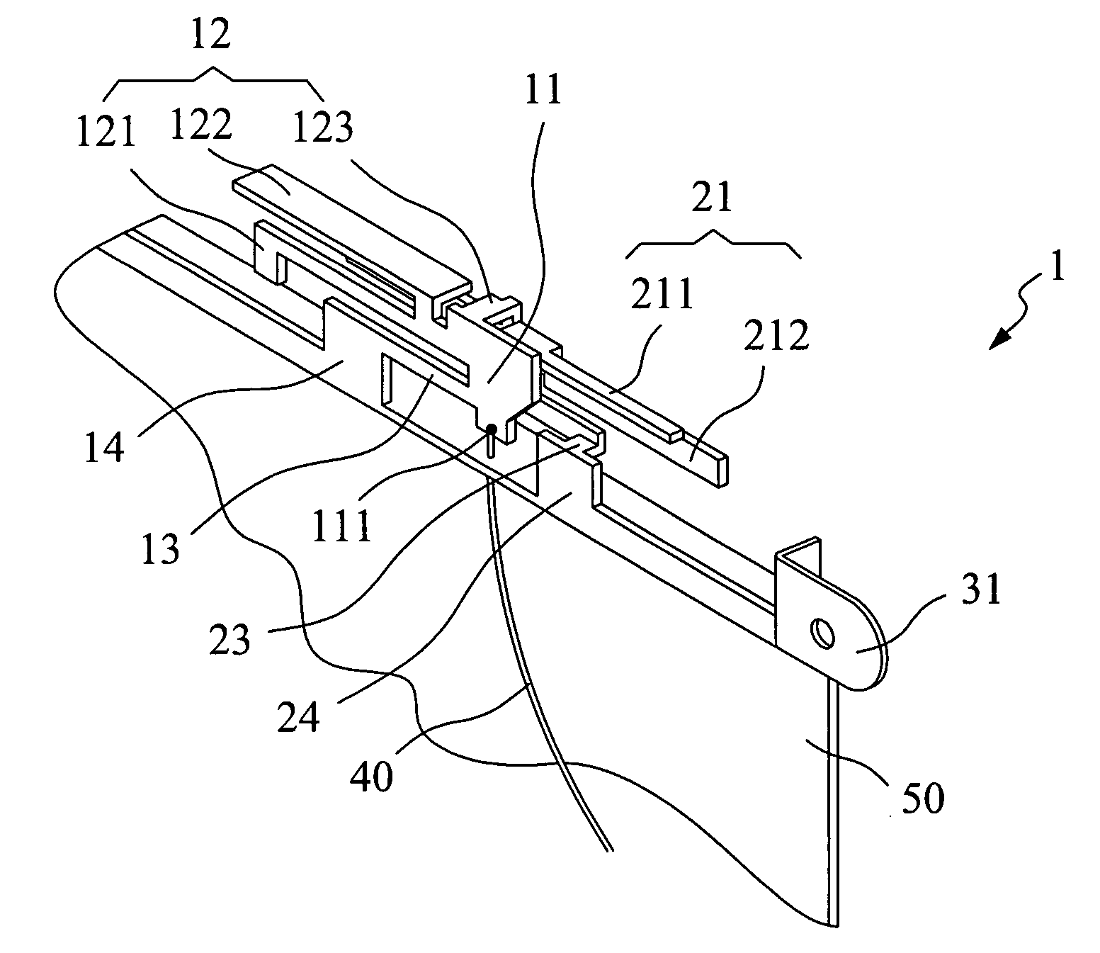 Triple-band antenna and electronic device thereof