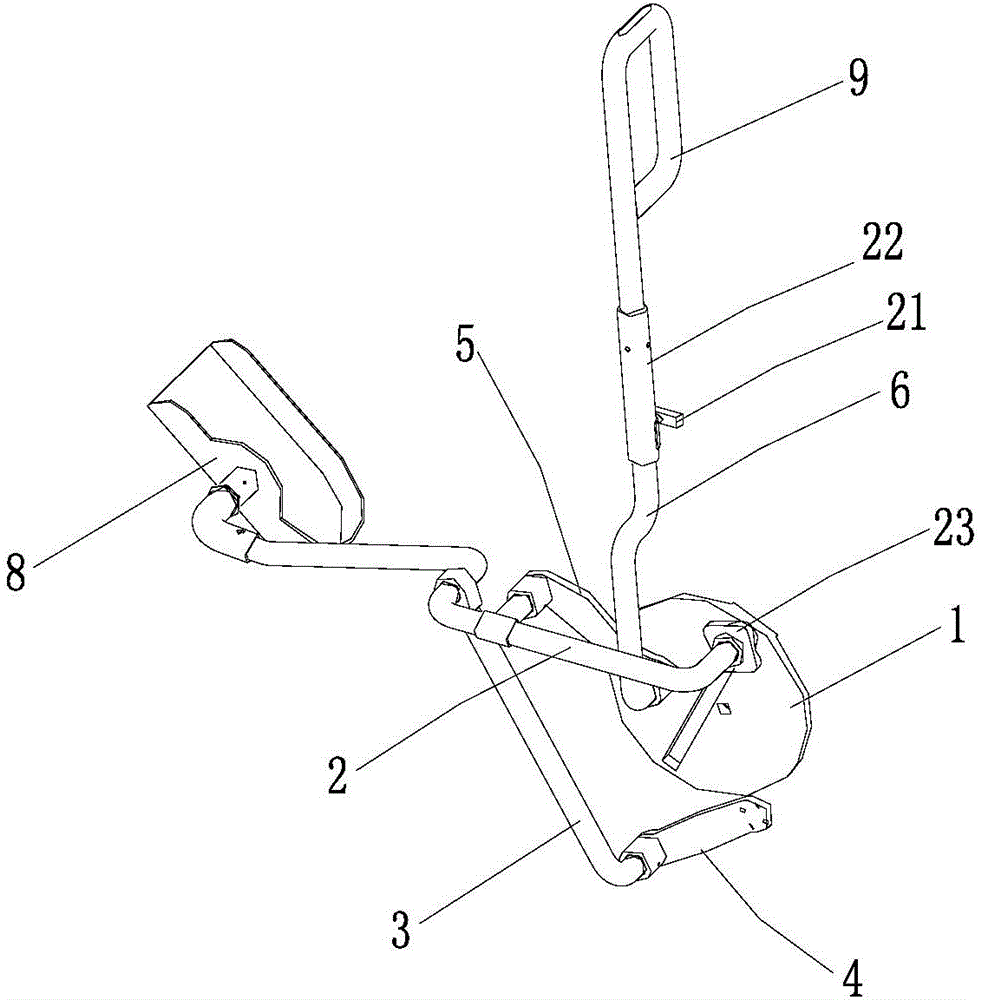 Method for determining working position of rehabilitation chair for coordinated limb and trunk movement