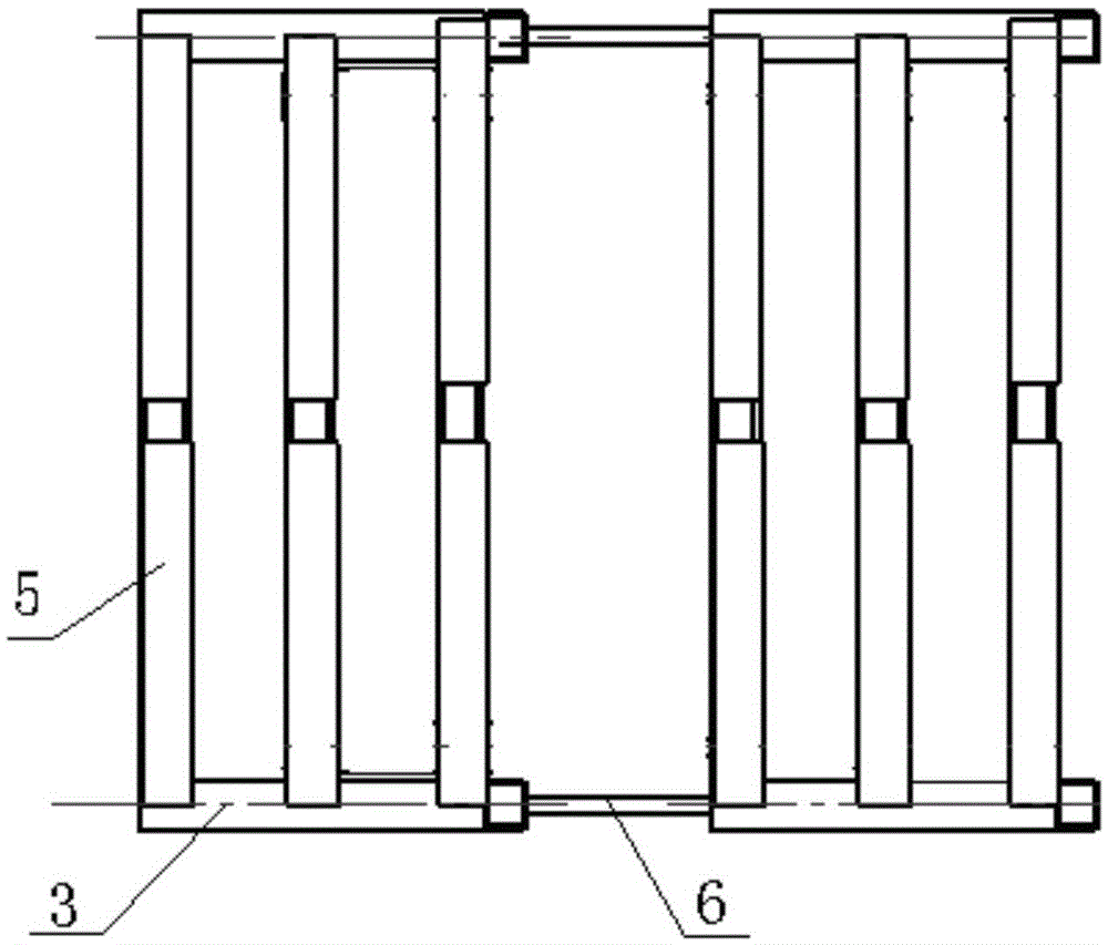 Support-shield-type cross-slip temporary support bracket and support method thereof