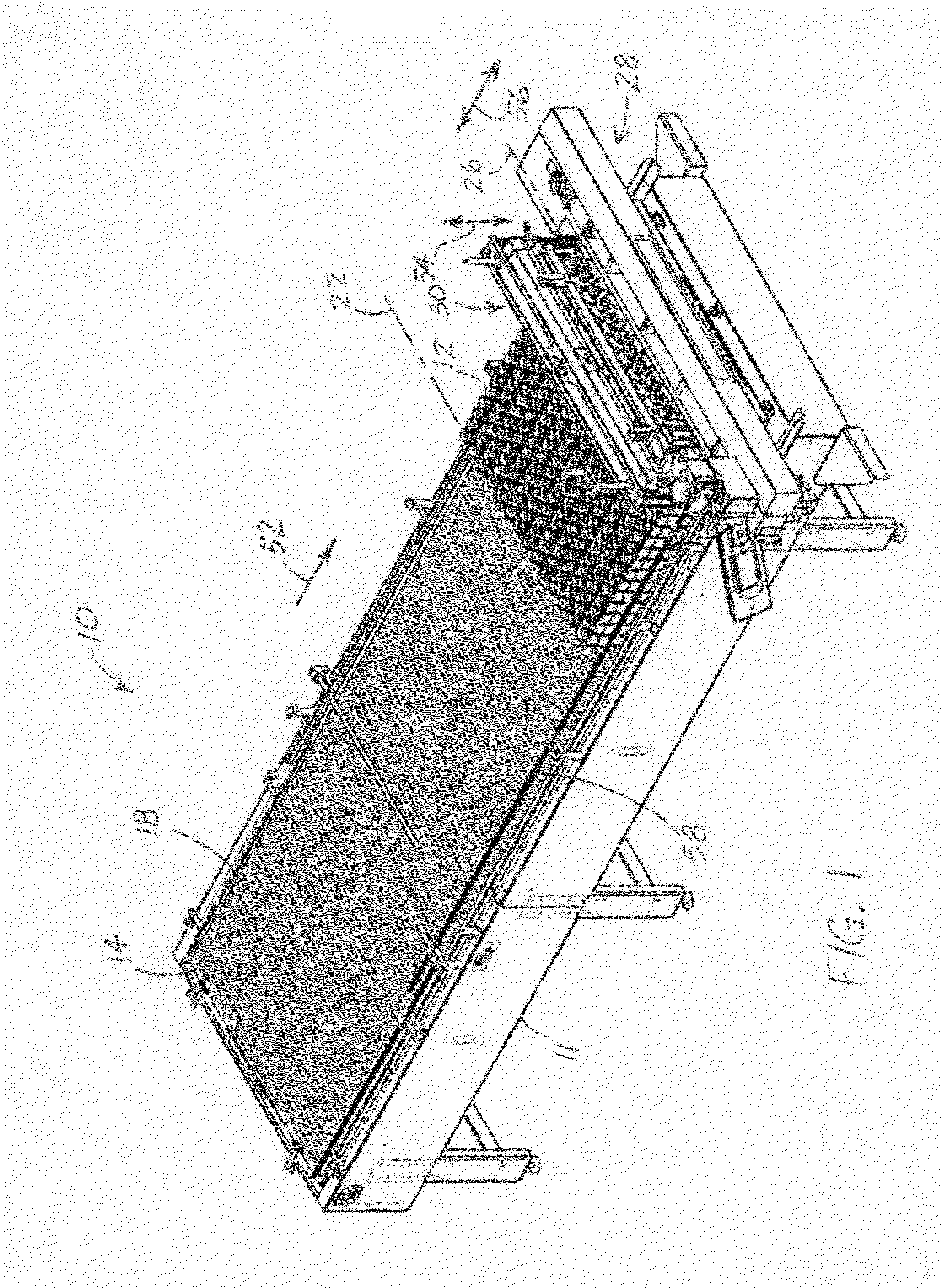 Apparatus and method for separating articles susceptible to cohesive grouping