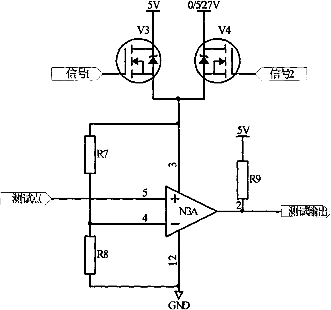 Floating power supply detecting circuit of ignition circuit
