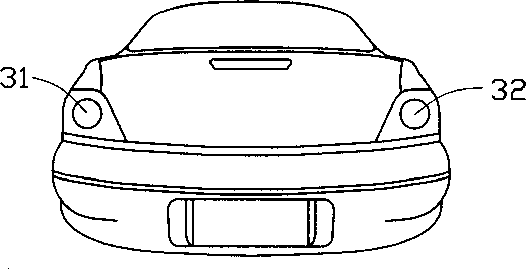 Automobile steering indicator