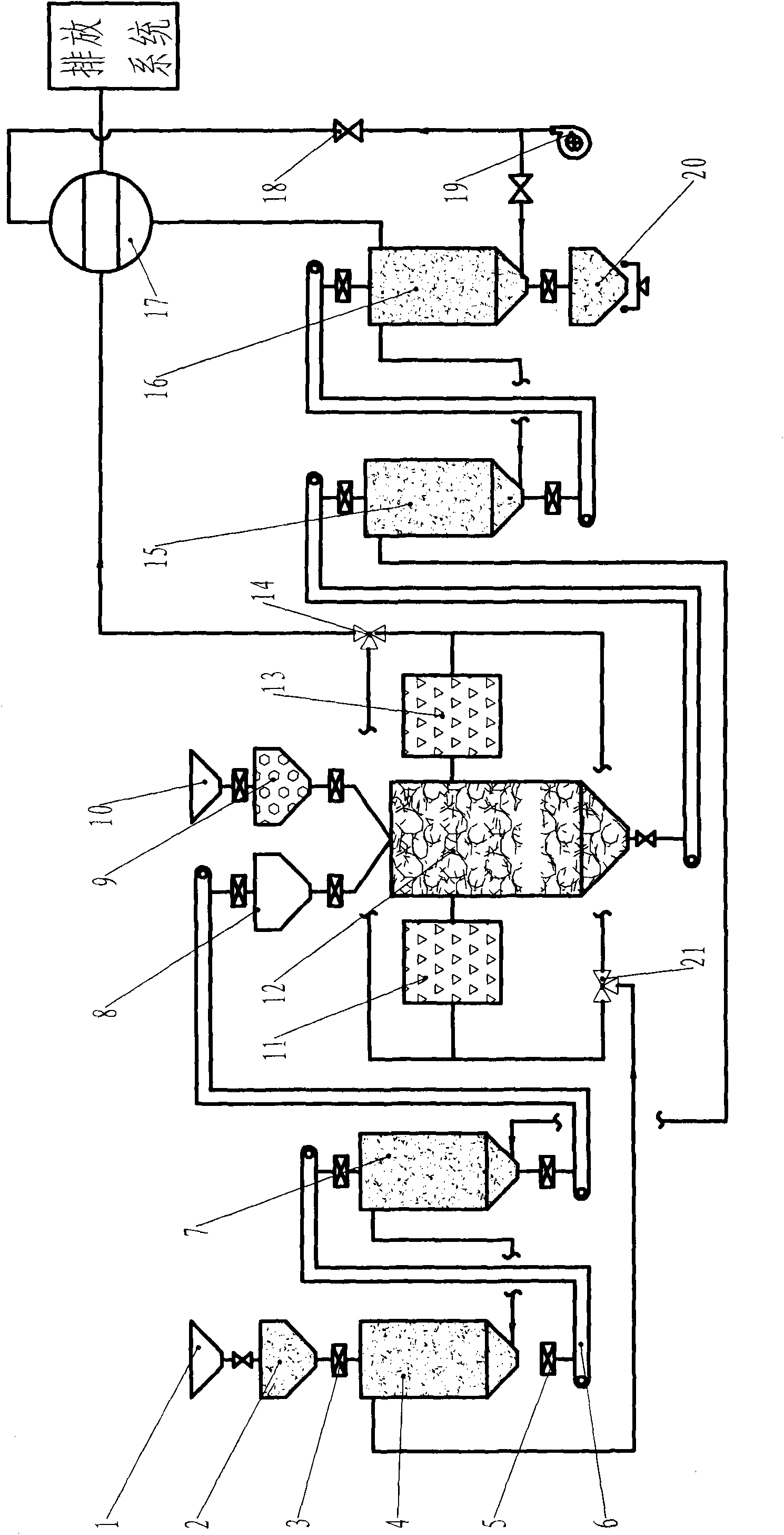 Method and equipment for calculating materials