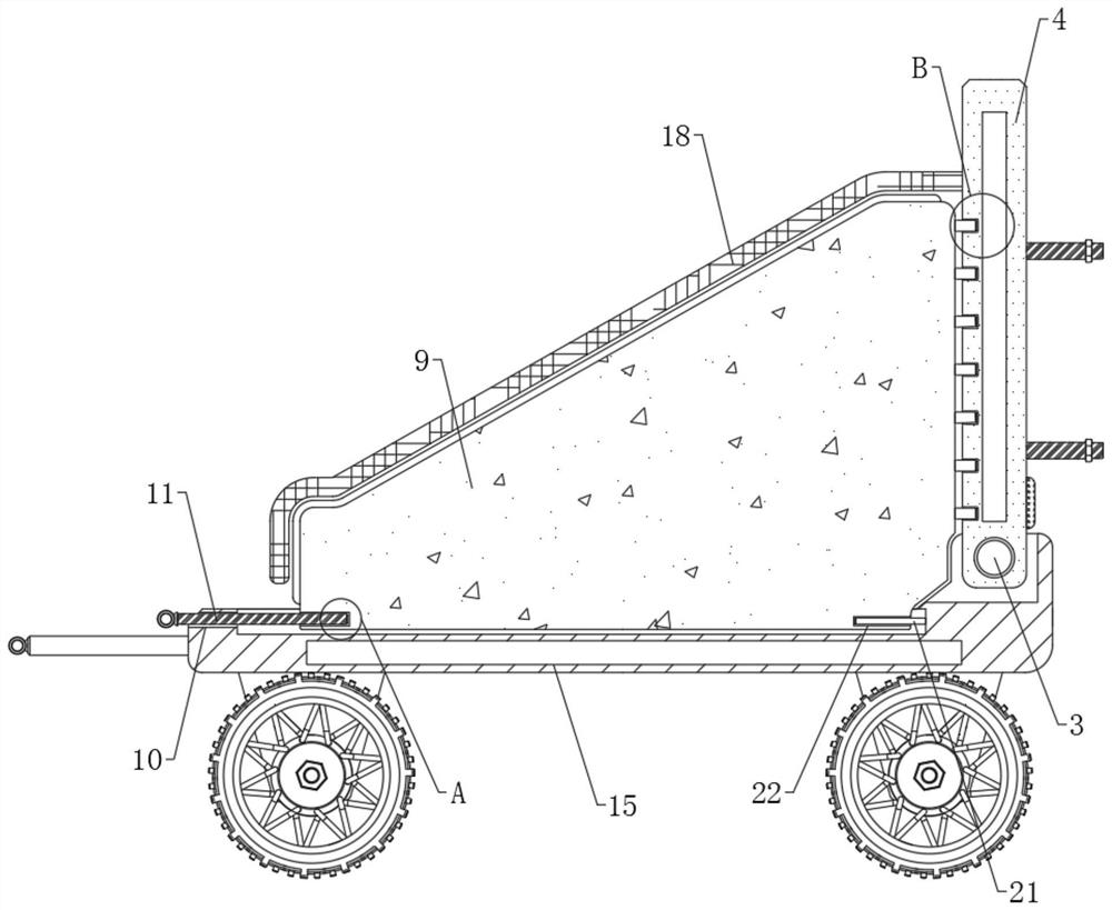 Foldable child trailer capable of being quickly assembled