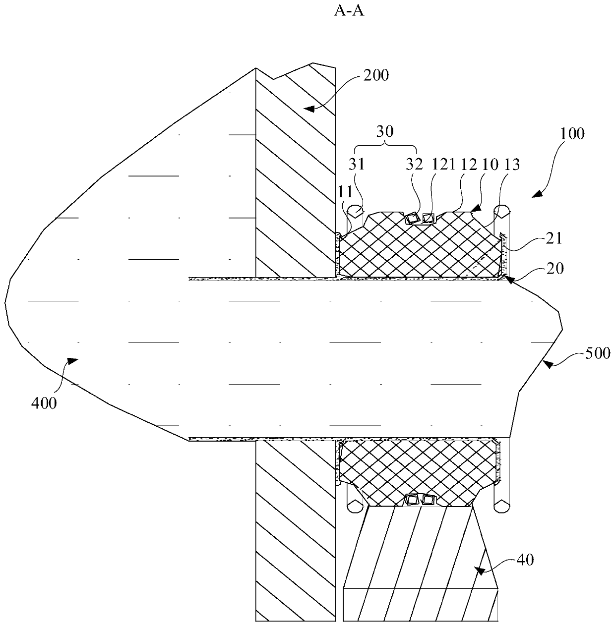 Throat pipe brick and glass substrate manufacturing device