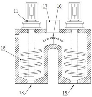 Red mud cracking treatment device