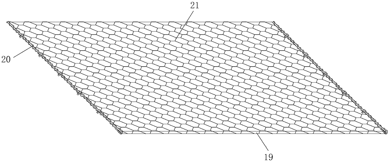 Fabricated combined soil nailing wall with recoverable flexible surface layer and construction method
