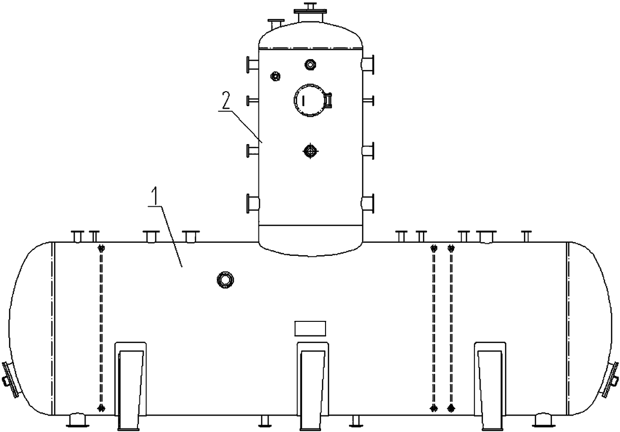 Water spraying tray type rotating-film deaerator