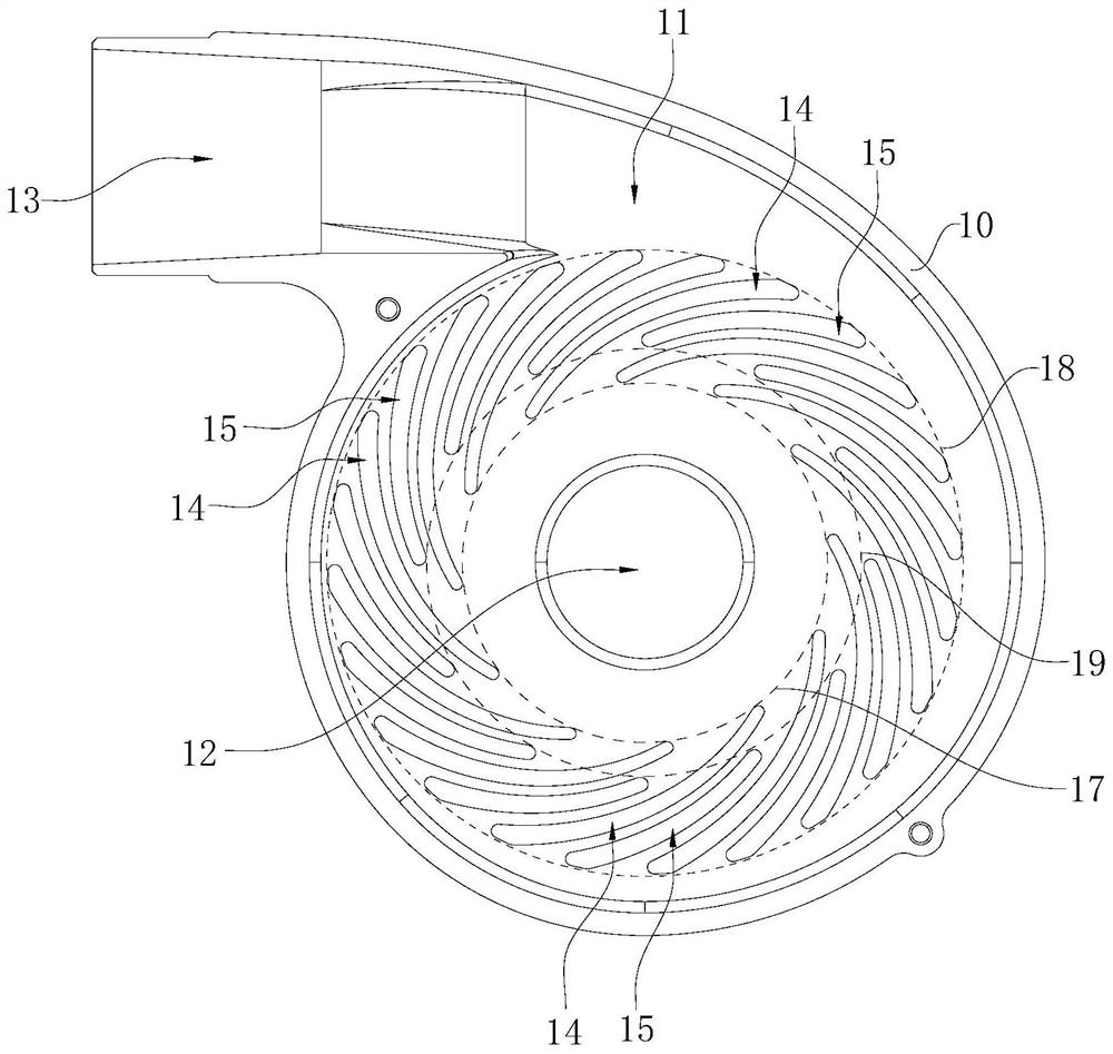 Pump body and ventricular assistance system