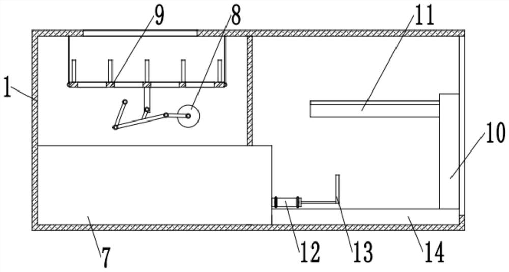 Sorting mechanism for waste nonferrous metals