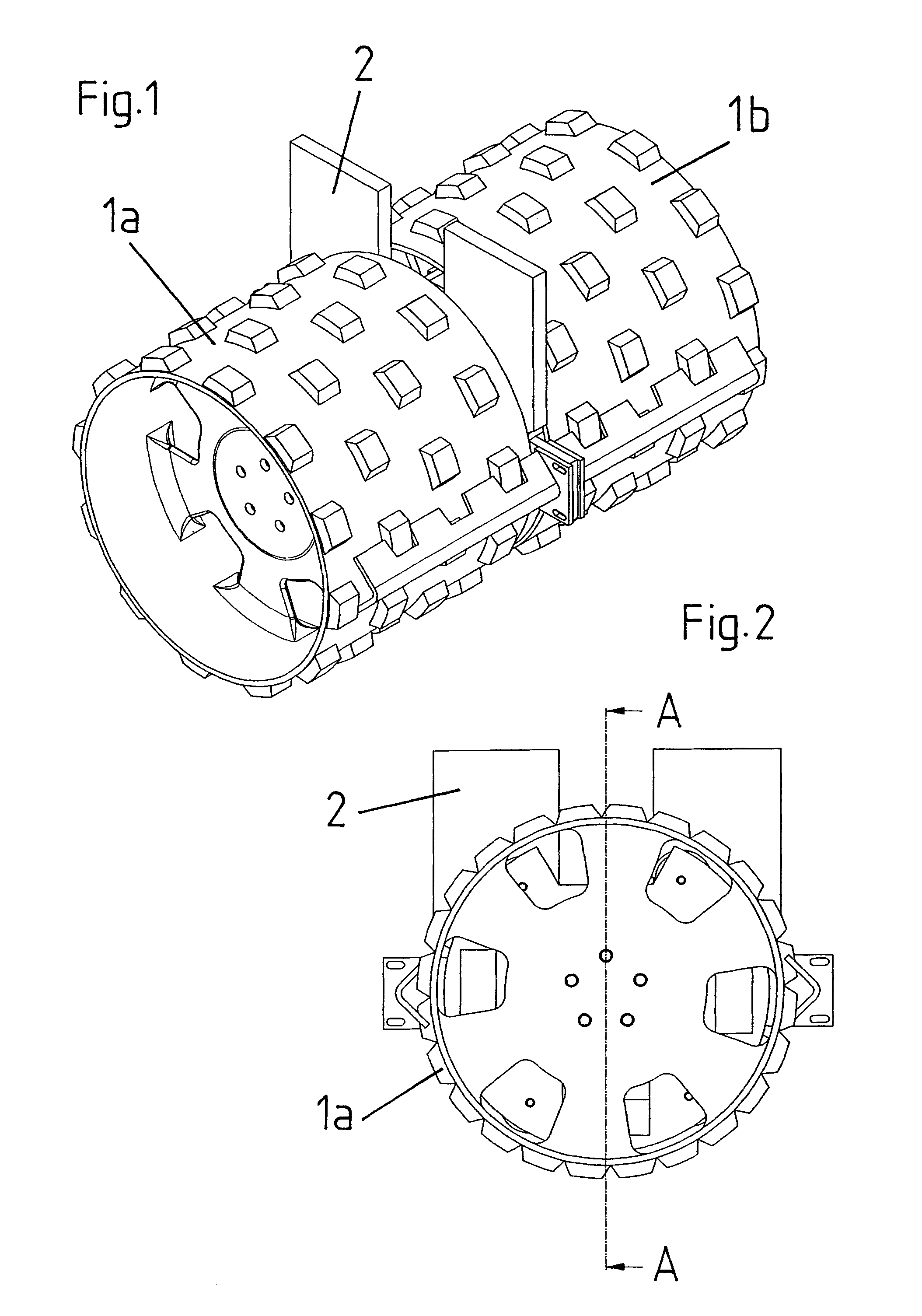 Unbalance type exciter for a soil compaction device