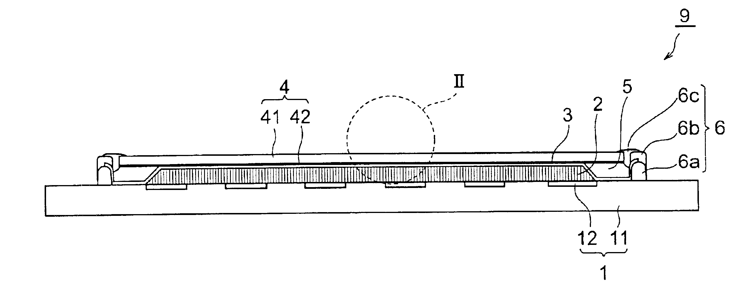 Radiation image sensor and scintillator panel