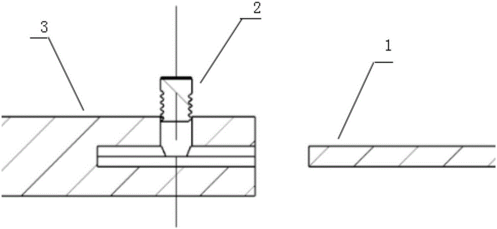 Assembly and disassembly tool for temperature field hardness piston