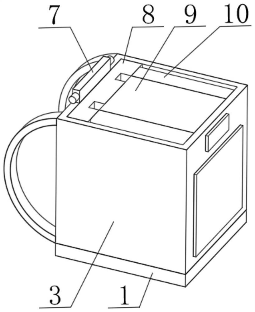 Medical portable B-ultrasonic detector