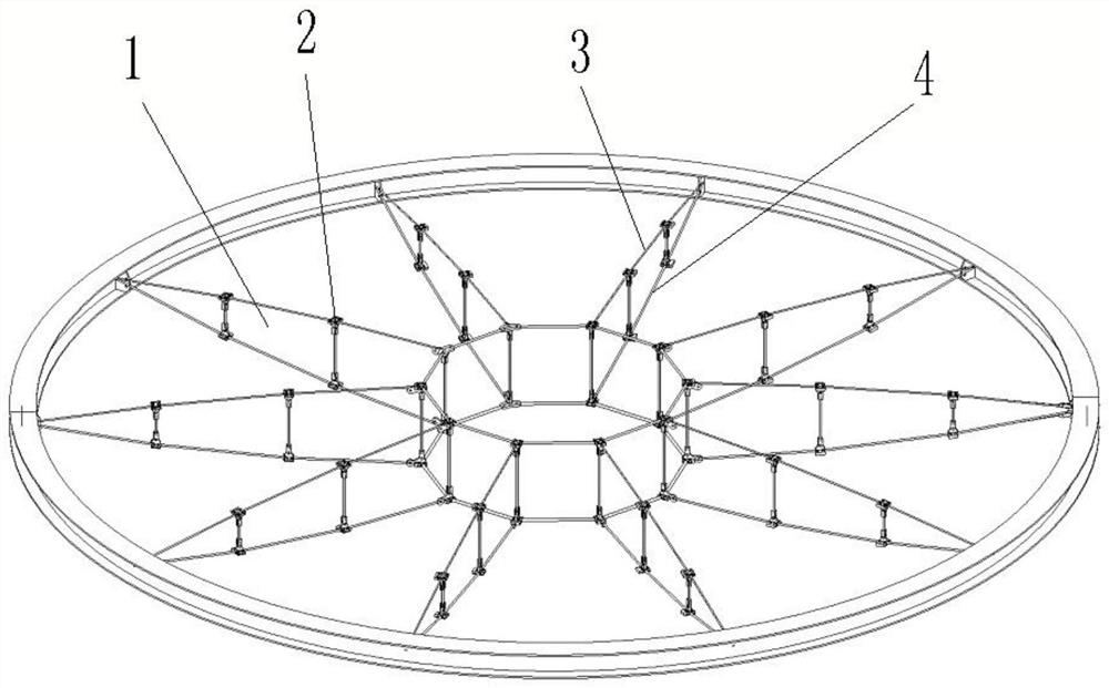 A Method for Determining the Length of Prestressed Cables in Cable Structures