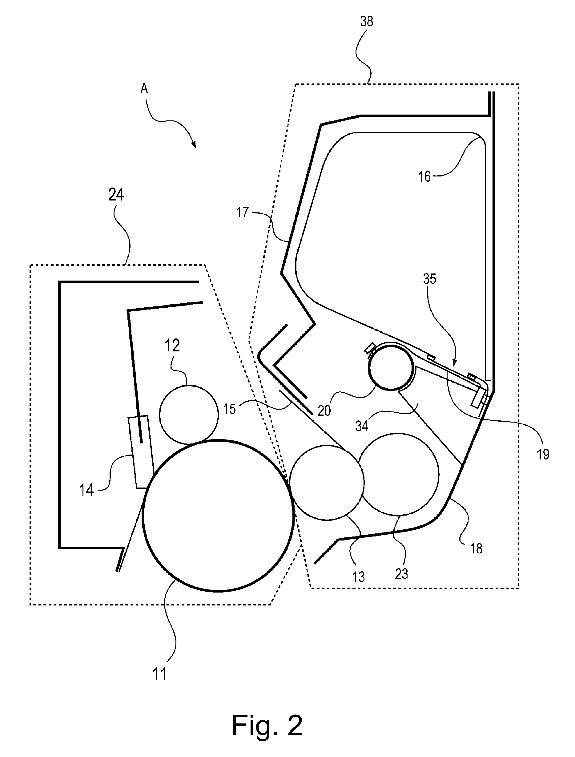 Developer accommodating unit, process cartridge and image forming apparatus