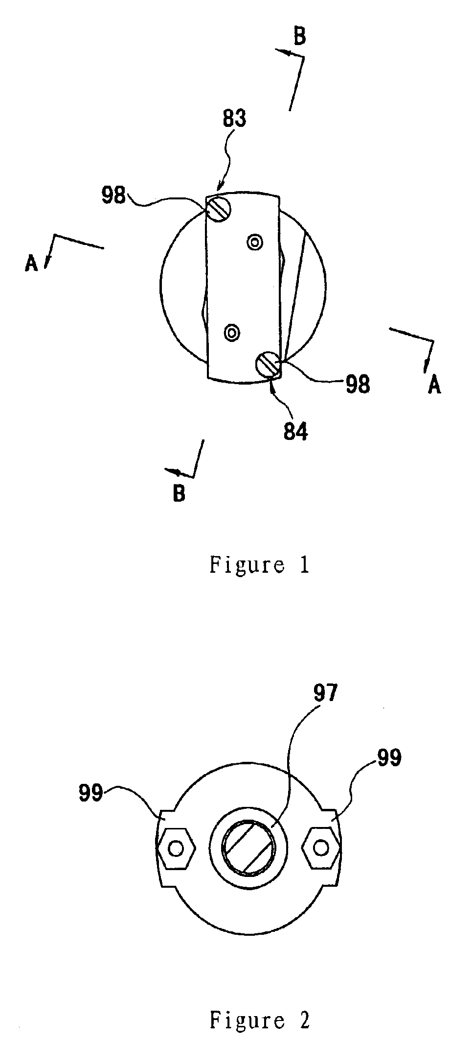 Control device for an air valve of an engine