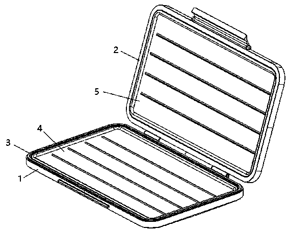 Sealed cigar box and manufacturing method thereof
