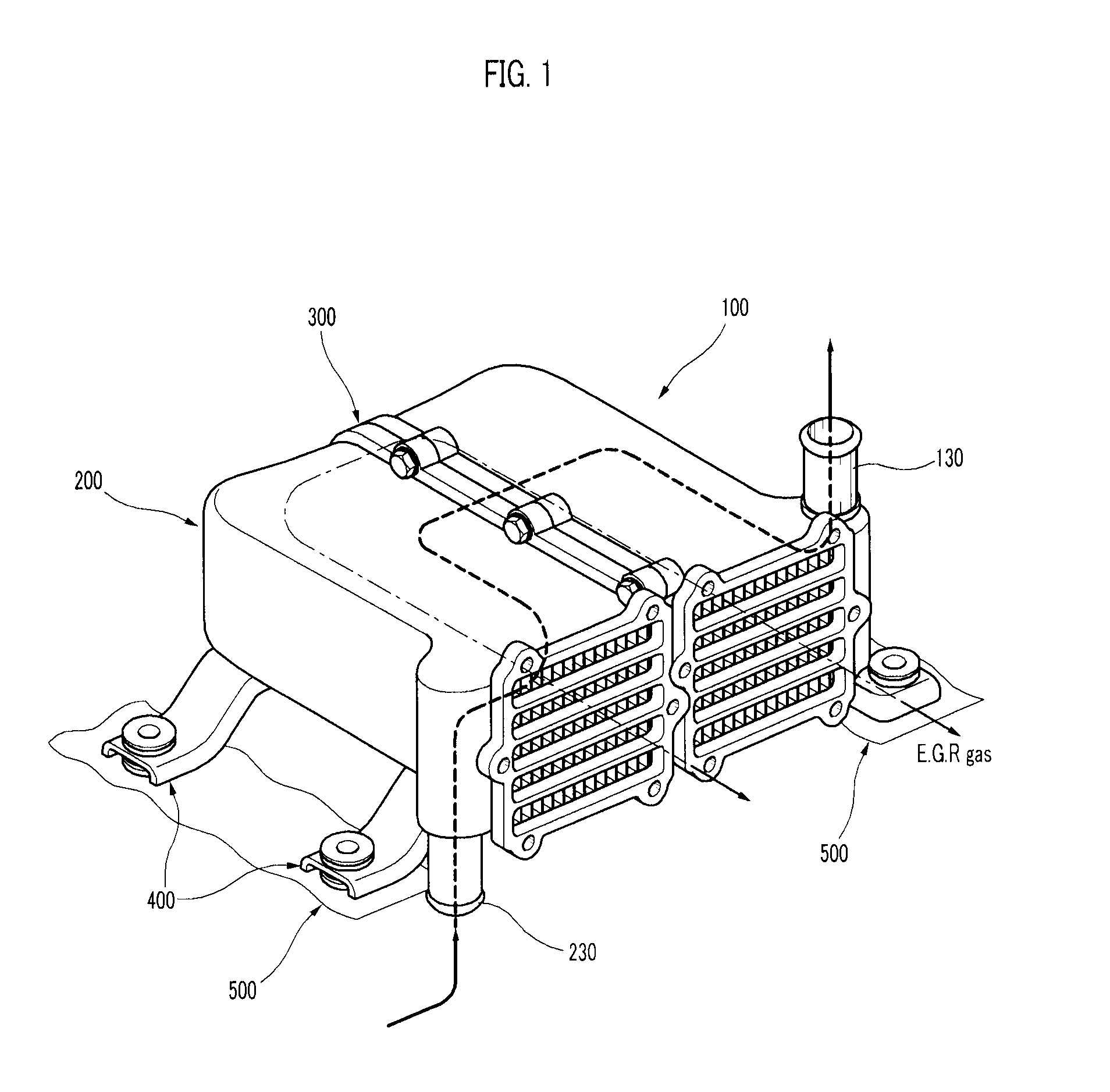 Cooling apparatus of exhaust gas recirculation system and method using the same