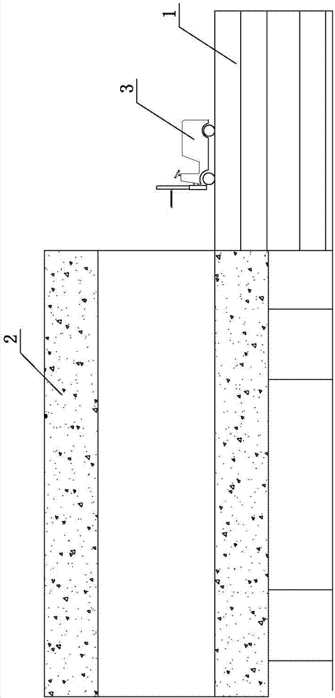 Method of mounting ballast tank in immersed tube