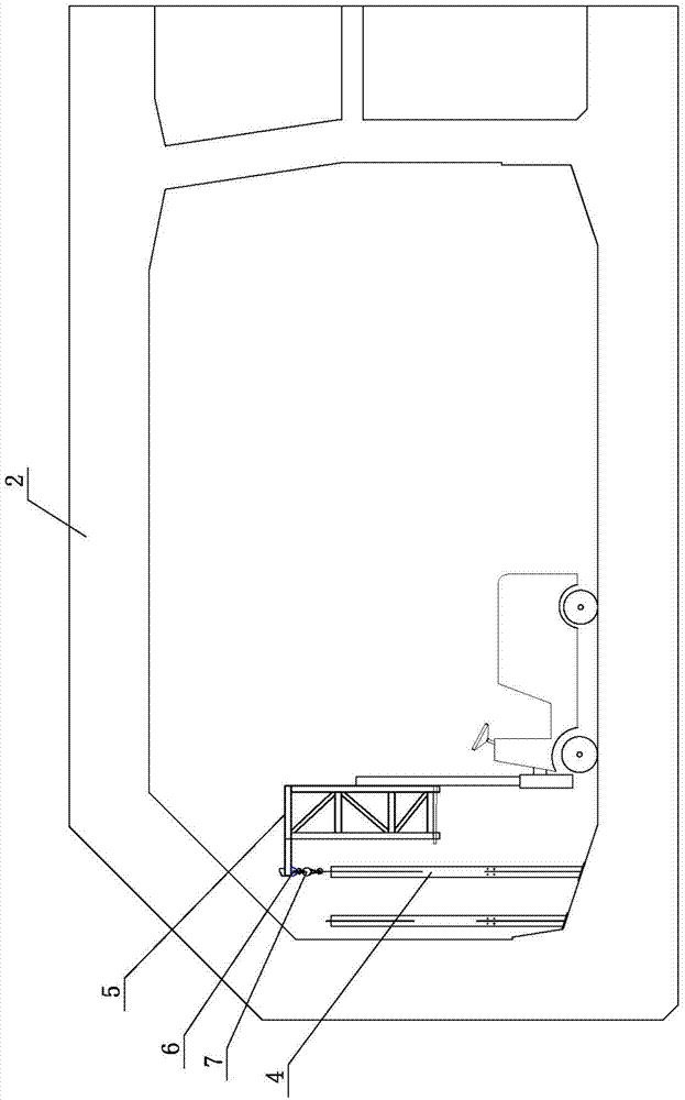 Method of mounting ballast tank in immersed tube