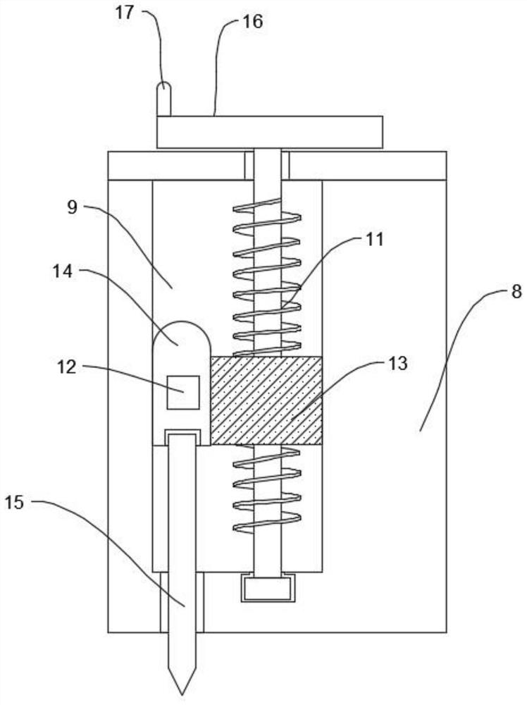 Cable stripping device of logistics sorting machine