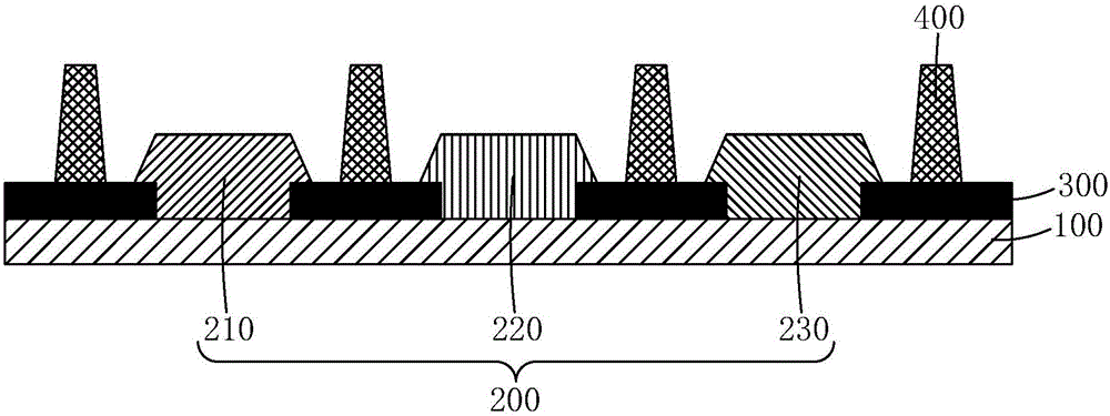 Colored membrane substrate and display device