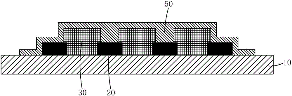 Colored membrane substrate and display device