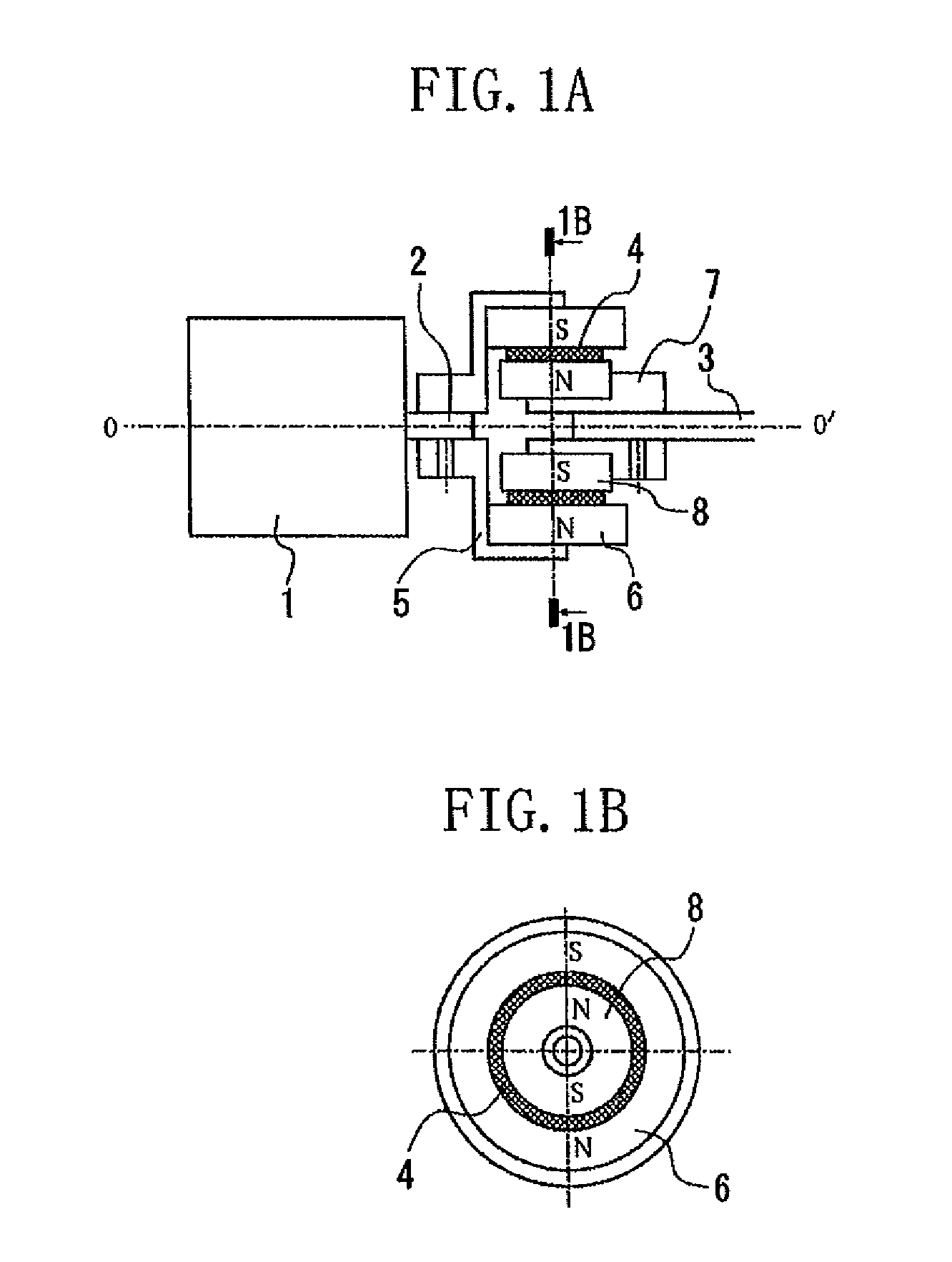 Magnetic coupling and camera platform using magnetic coupling