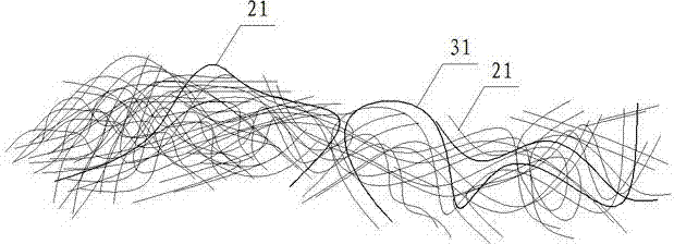 Metal-wire-containing electric heating fabric suitable for severe environment