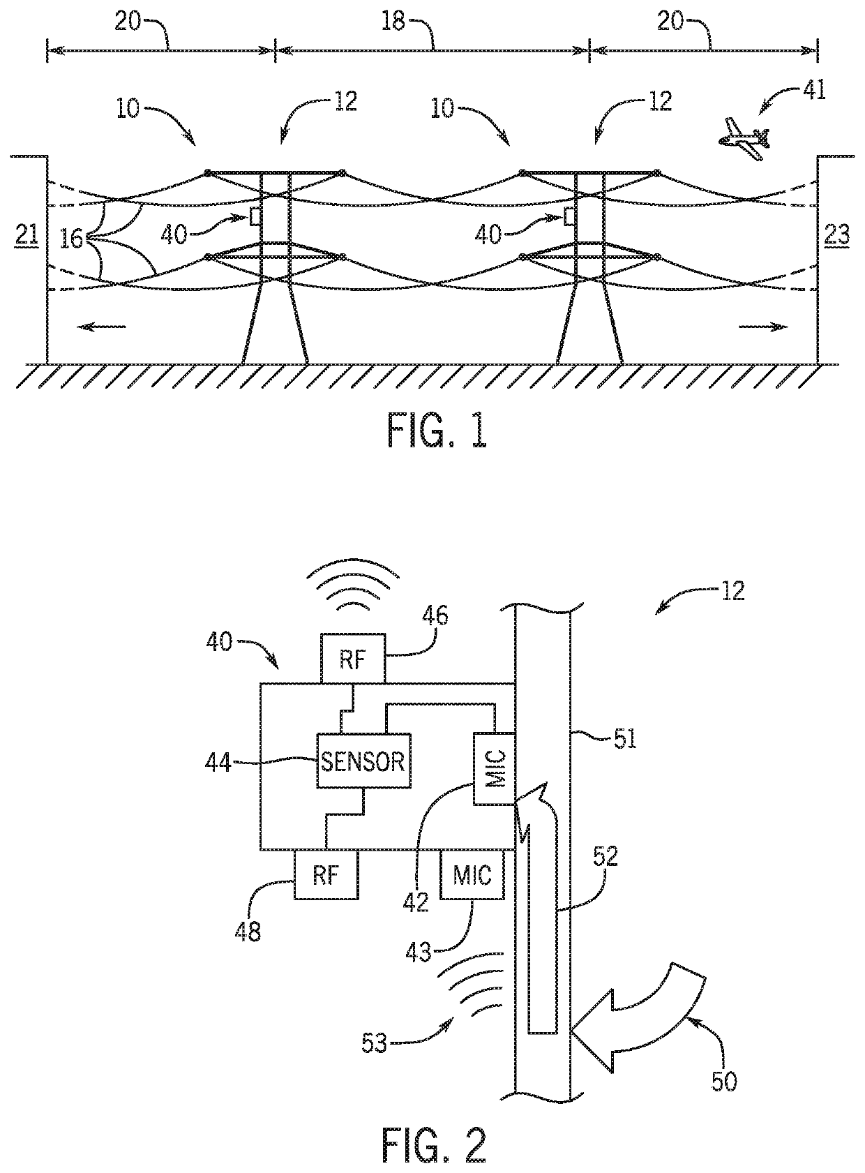 Acoustic tamper detection for metal structures
