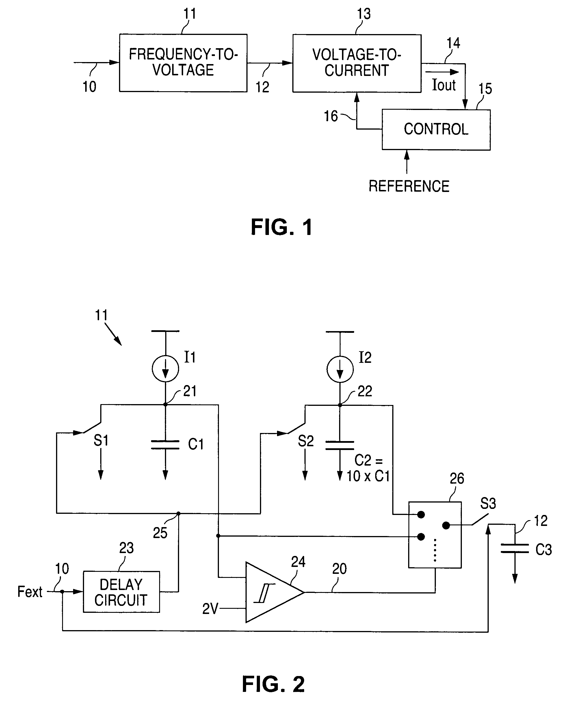 Producing a frequency-representative signal with rapid adjustment to frequency changes