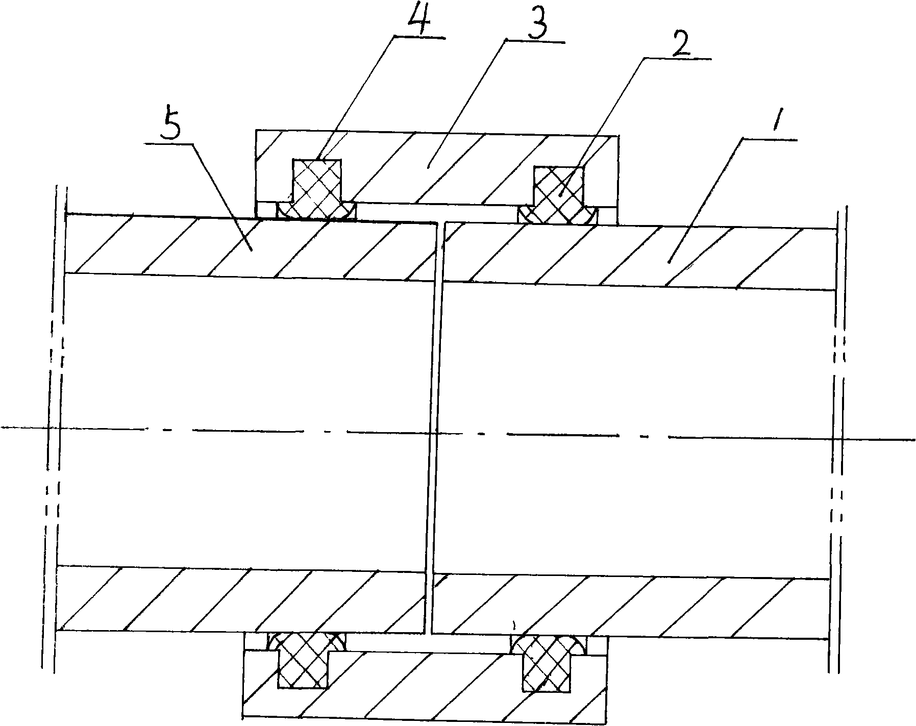 Connecting device of drain pipe