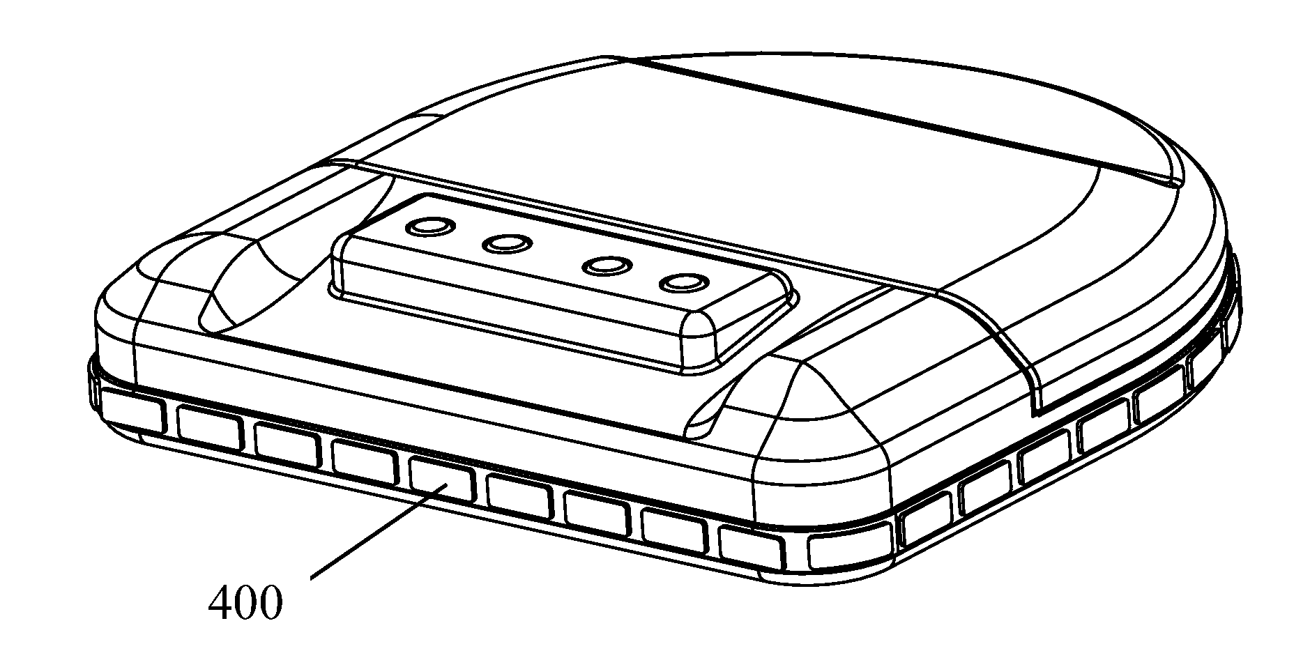 Bumper Structure for an Automatic Moving Device