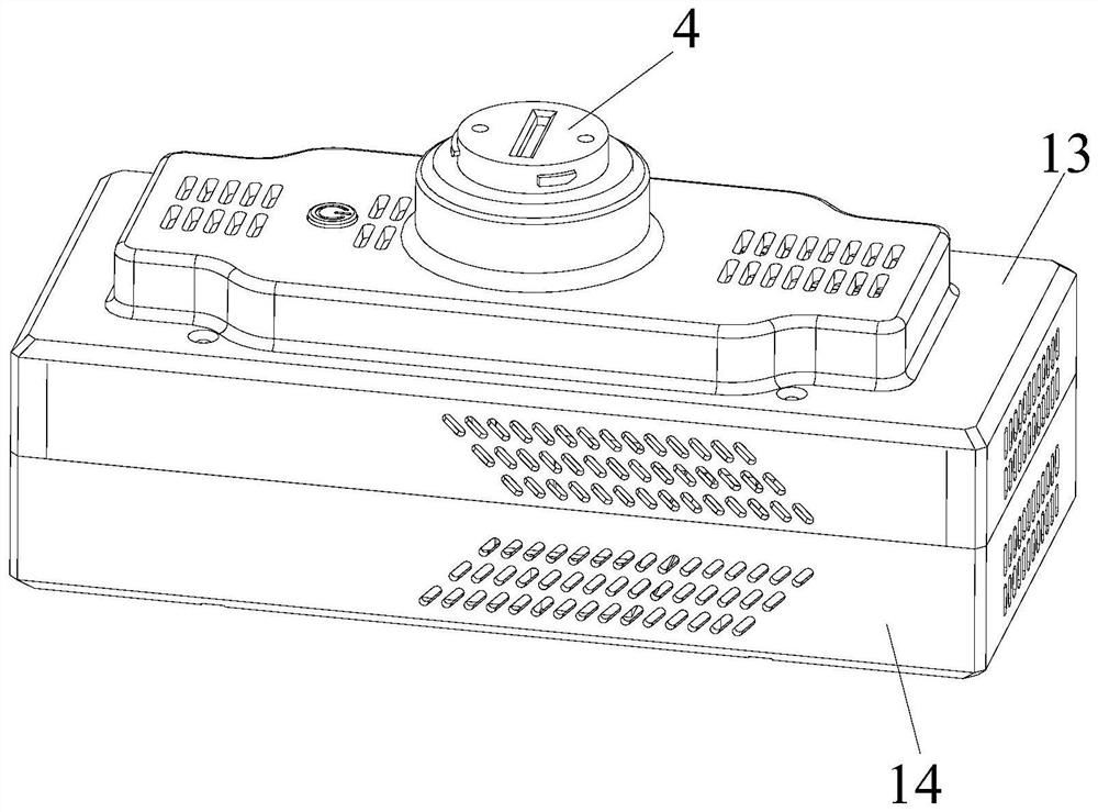 Unmanned aerial vehicle search and rescue device and search and rescue method thereof